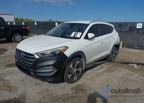 2016 Hyundai Tucson Sport z USA, uszkodzony, nr VIN KM8J33A24GU254063